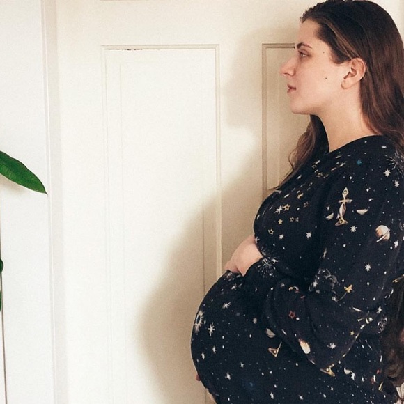 Sheer Celestial Print Dress - Picture 5 of 5